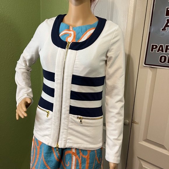 Boston Proper Sport Women’s Zip Up Sweater - Picture 2 of 8